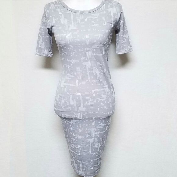 LULAROE Shirley Duster Grey Bodycon Dress Bundle - Picture 10 of 16